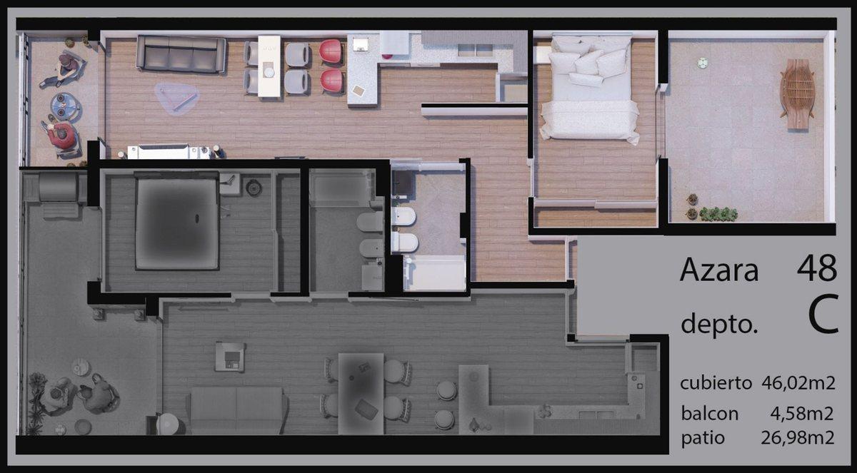 Venta Departamento 3 Ambientes a Estrenar Barracas 5