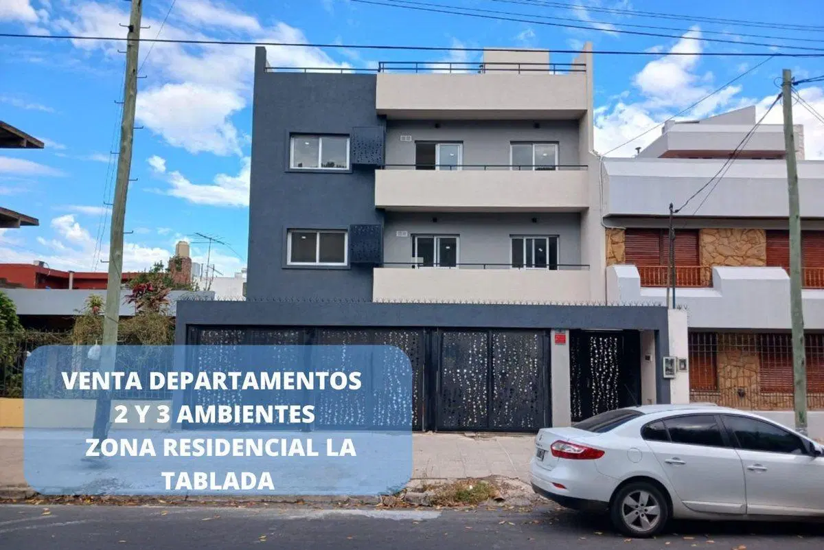 VENTA DEPTO DE 3 AMB ZONA RESIDENCIAL LA TABLADA 2