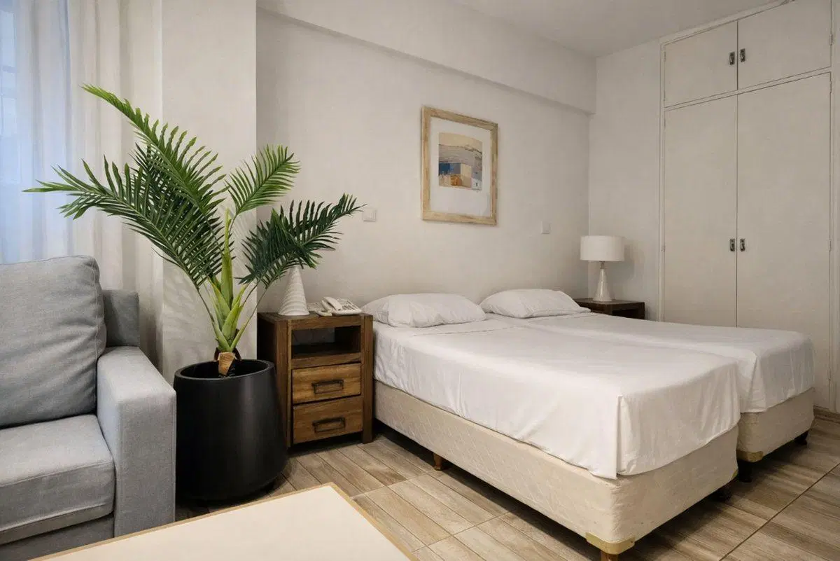 Retiro: Monoambiente Amoblado 27 m² frente Bellini 4