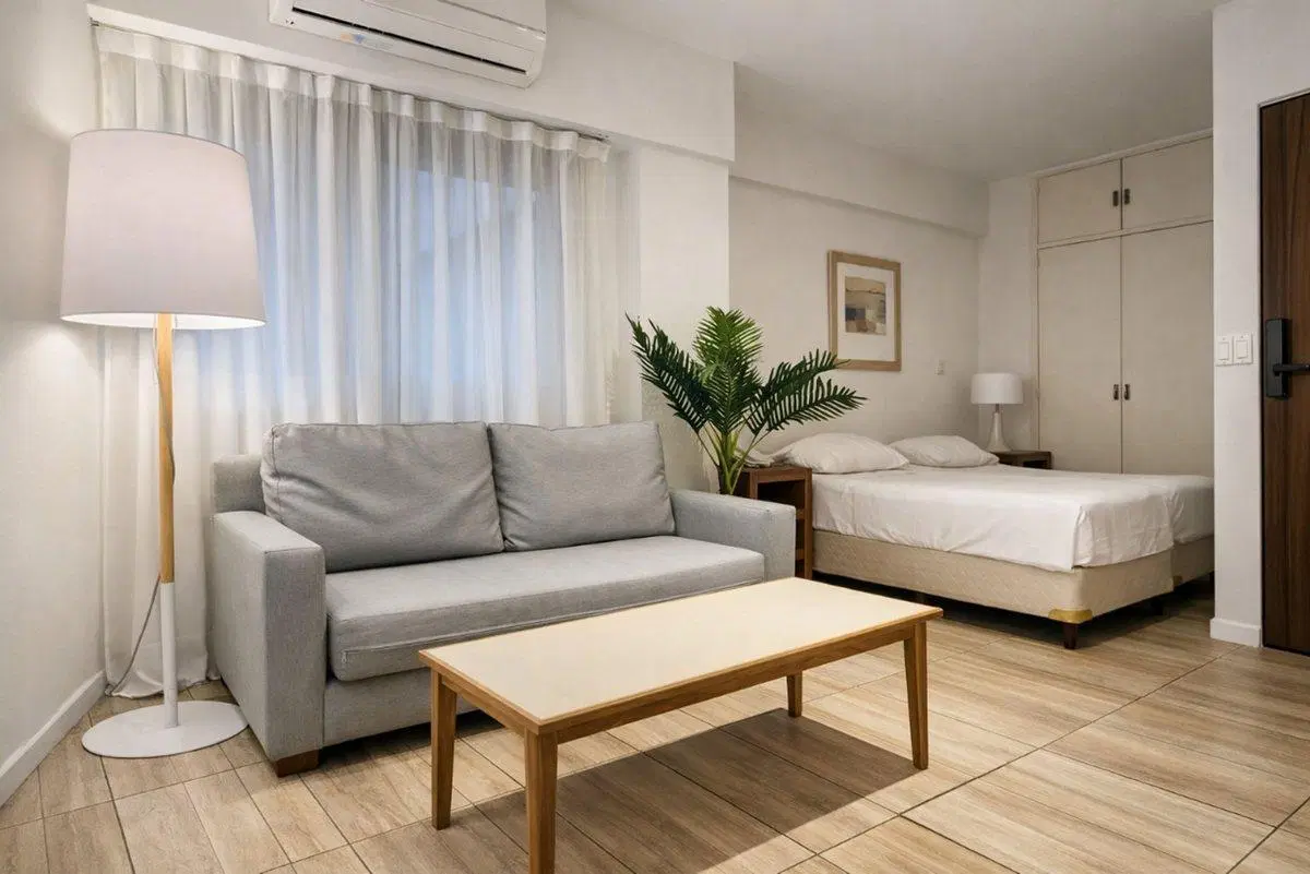 Retiro: Monoambiente Amoblado 27 m² frente Bellini 5