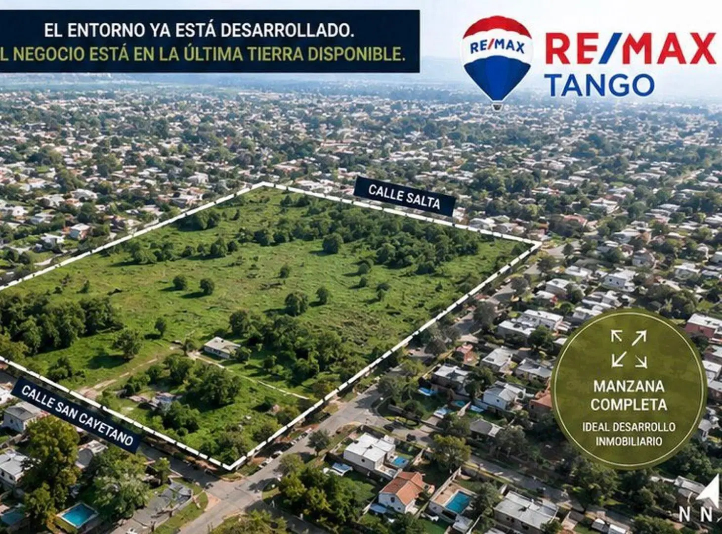 OPORTUNIDAD LOTE PARA INVERSION DERQUI PILAR 5
