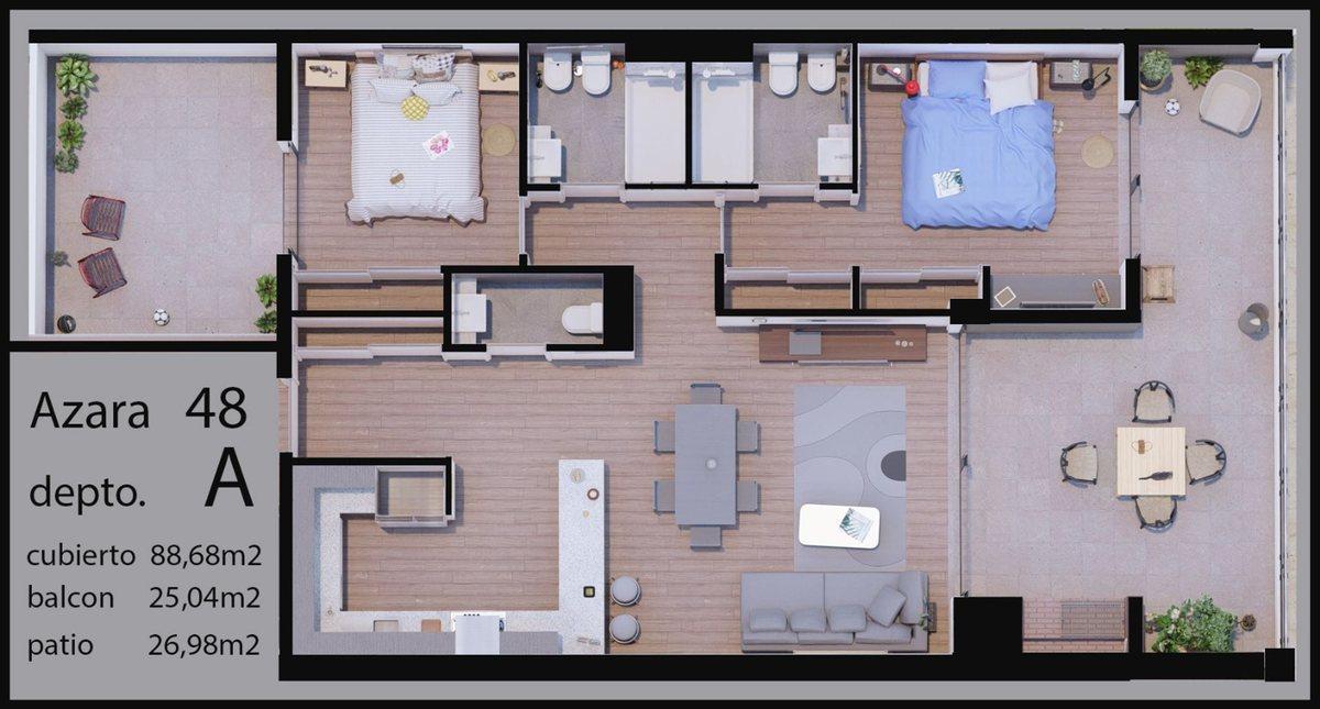 Foto de VENTA DEPARTAMENTO 3 AMBIENTES A ESTRENAR BARRACAS, imagen 3