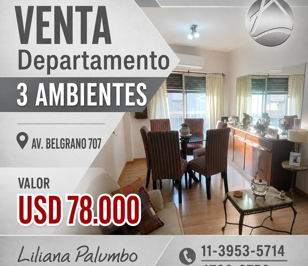 Foto de Venta Departamento 3 Ambientes, imagen 1
