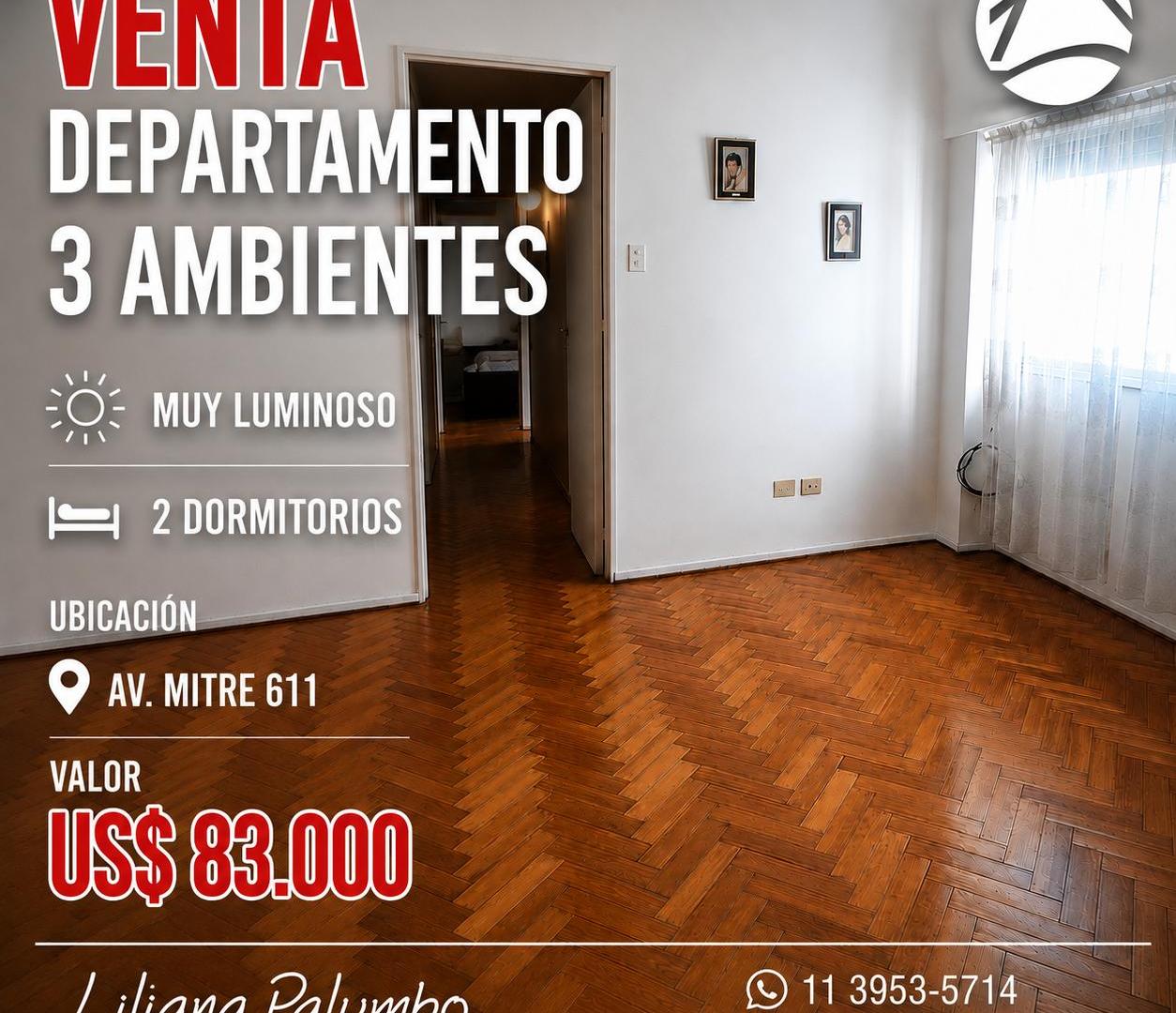Foto de Venta Departamento 3 Ambientes, imagen 2
