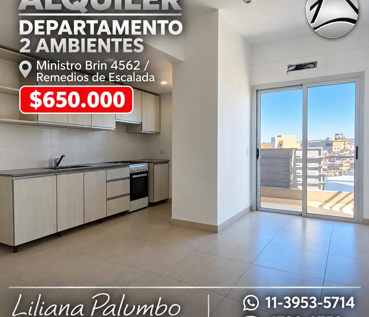 Foto de Alquiler Departamento 2 Ambientes, imagen 2