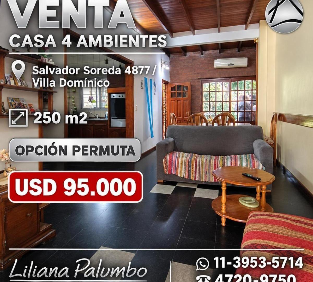 Foto de VENTA CASA 4 AMBIENTES, imagen 1