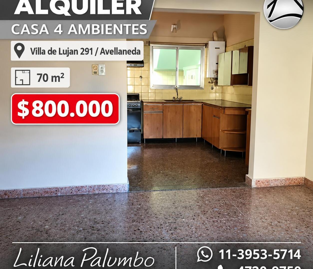 Foto de ALQUILER CASA 4 AMBIENTES, imagen 1