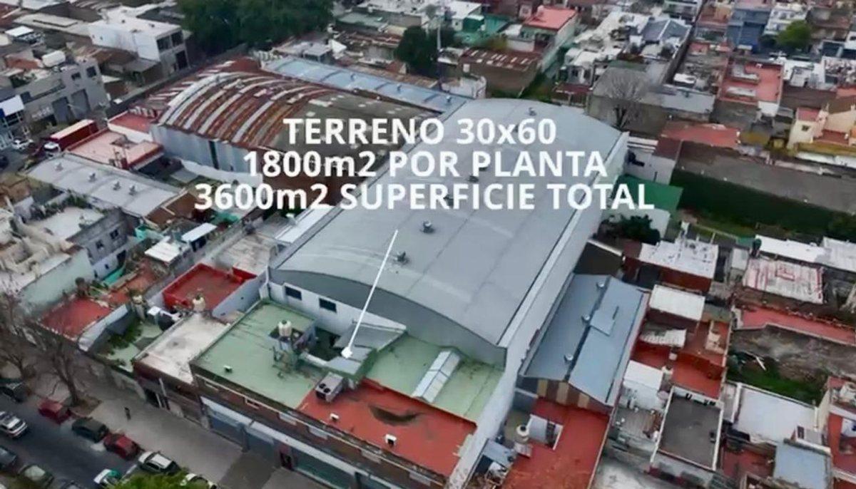 DEPOSITO GALPON INDUSTRIAL DE 3600 METROS