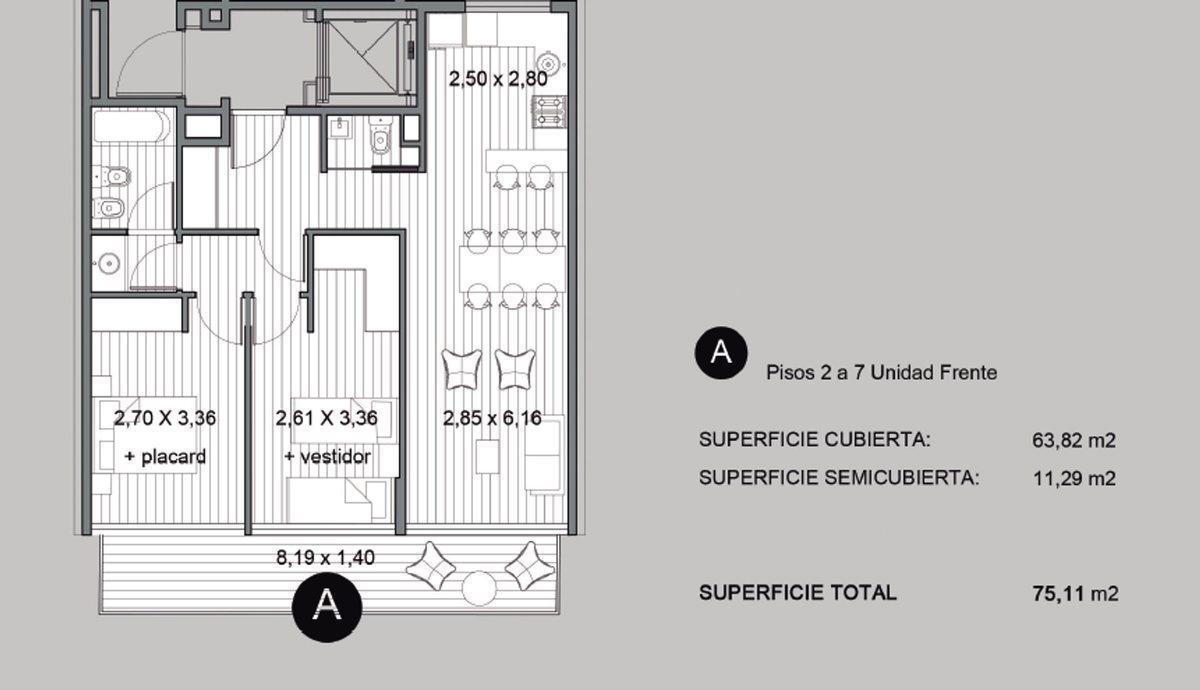 Foto de VENTA 3 AMBIENTES EN VILLA DEL PARQUE, imagen 5