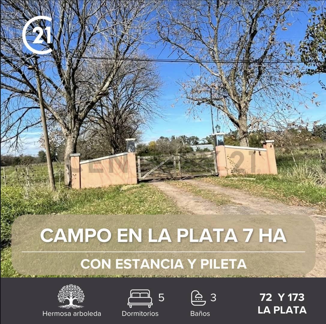 Campo en venta con Estancia, La Plata