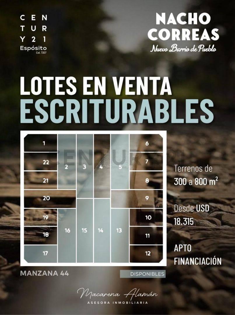 Foto de Lote en Venta con Escritura en Nacho Correas, imagen 1