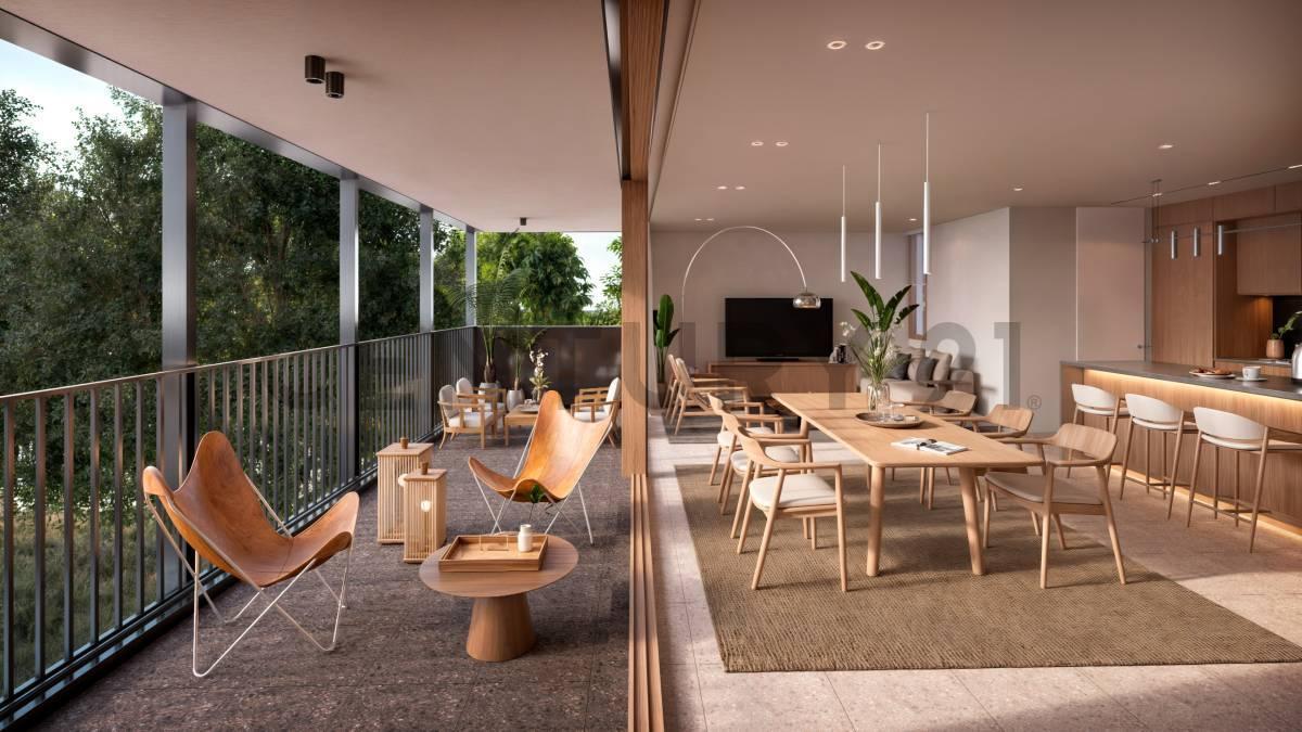 Foto de Departamento en construcción en venta en City Bell de 1 dormitorio con, imagen 4