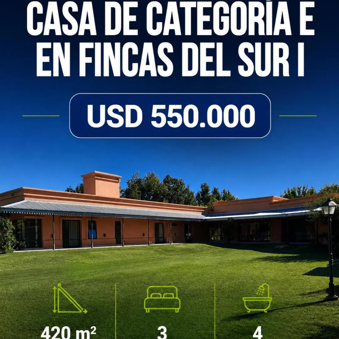 CASA DE CATEGORÍA EN FINCAS DEL SUR I – CÓRDOBA 5