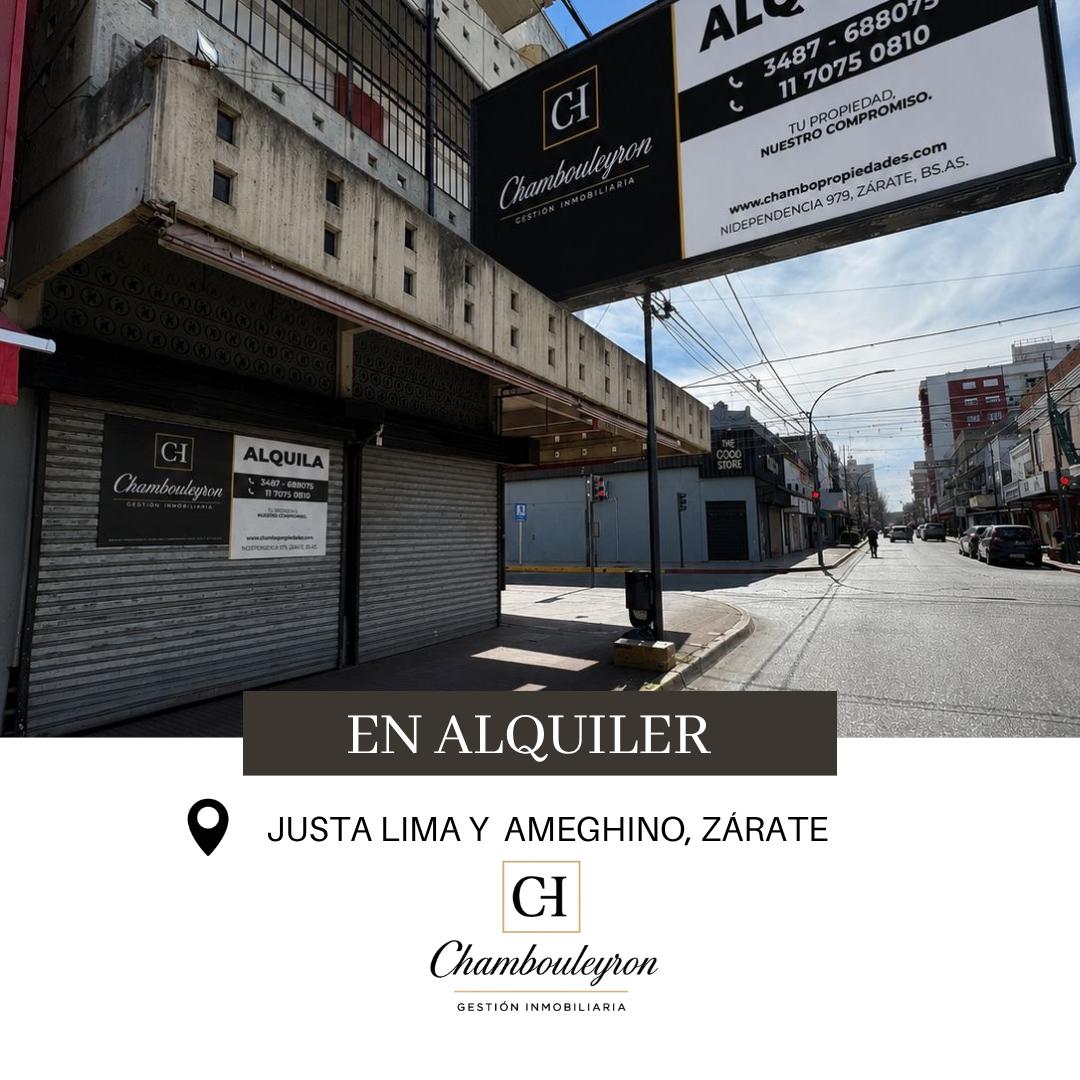 Foto de ALQUILER LOCAL COMERCIAL EN JUSTA LIMA Y AMEGHINO, ZÁRATE, imagen 1