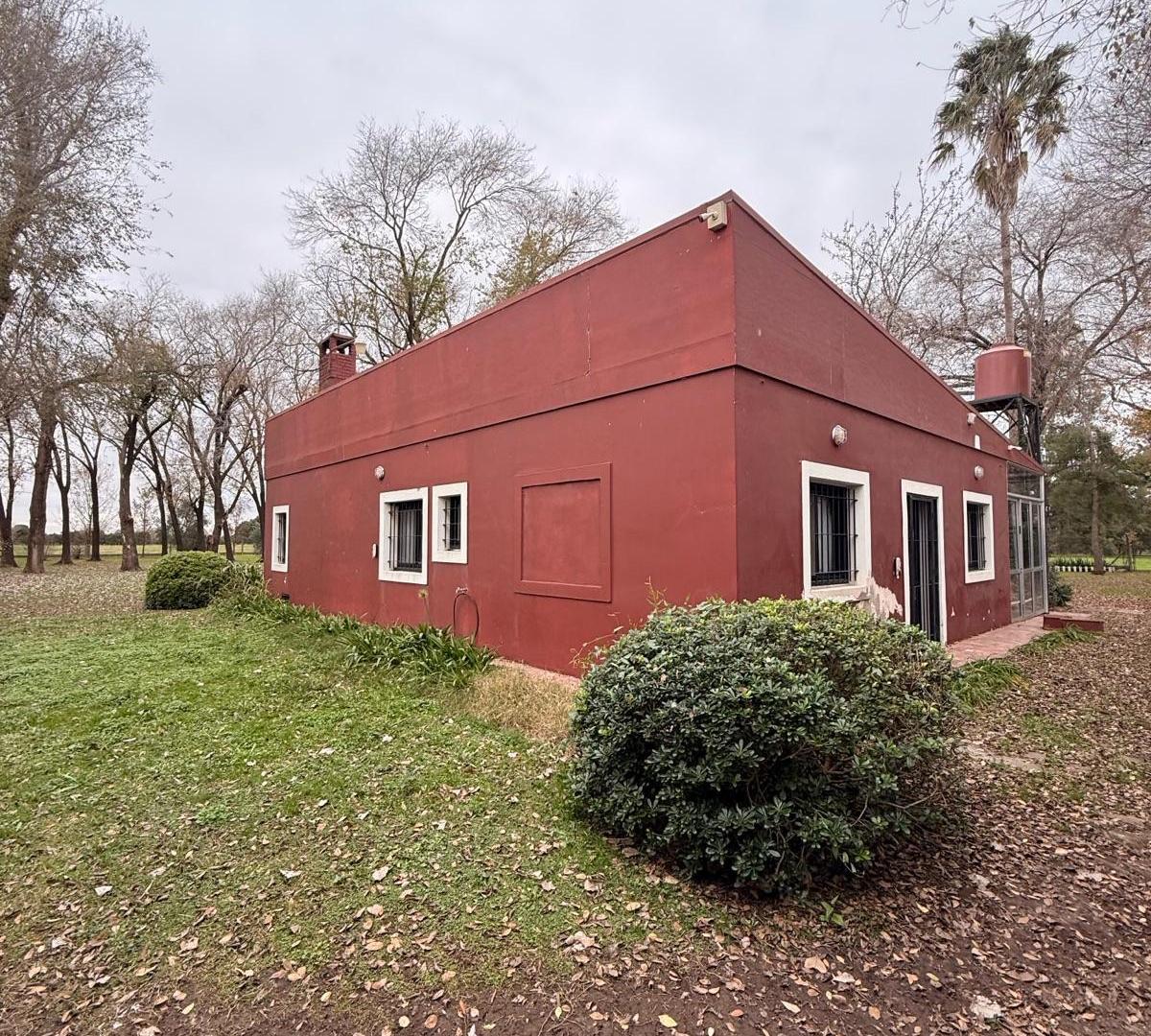 Campo con Casa y Forestación en arroyo seco