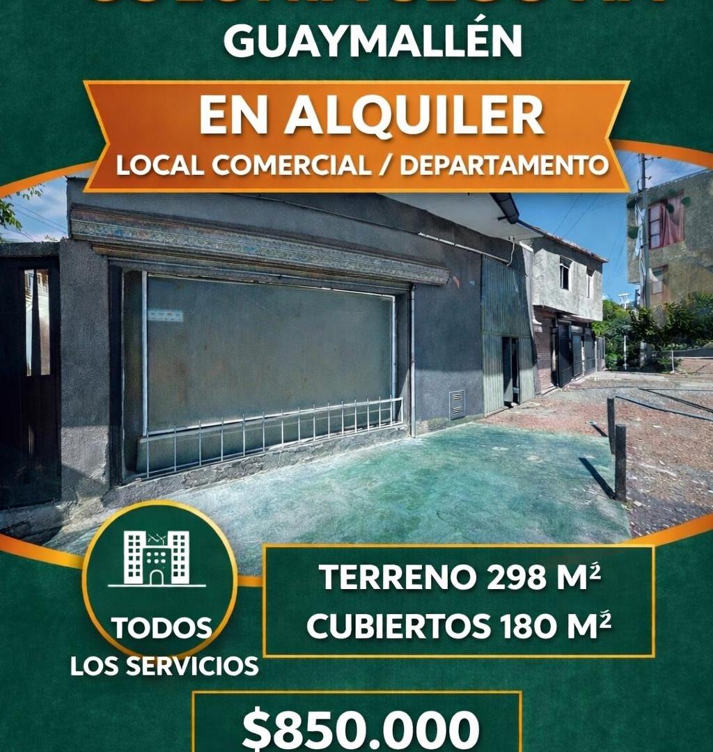 Galpon + departamento un dormitorio