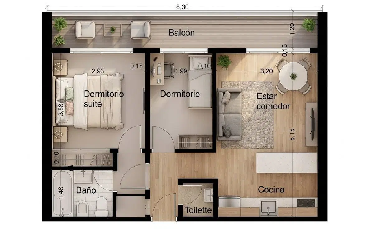 Venta Departamento 3 ambientes San Martin centro, oportunidad, semi piso  ¡No lo dejes pasar! 4