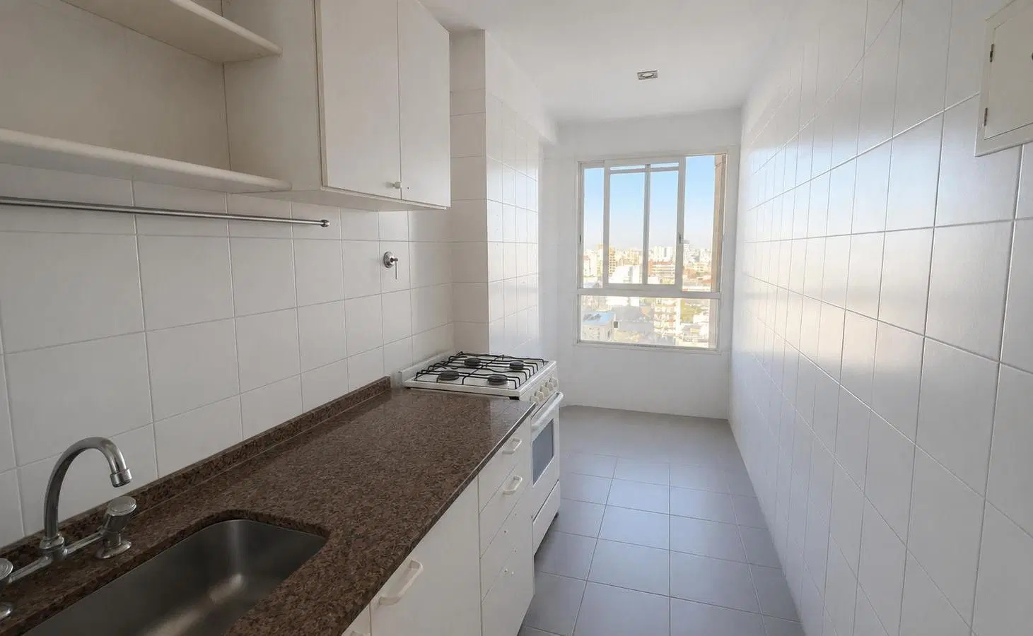 Departamento en Almagro balcon vista abierta seguridad piscina 2