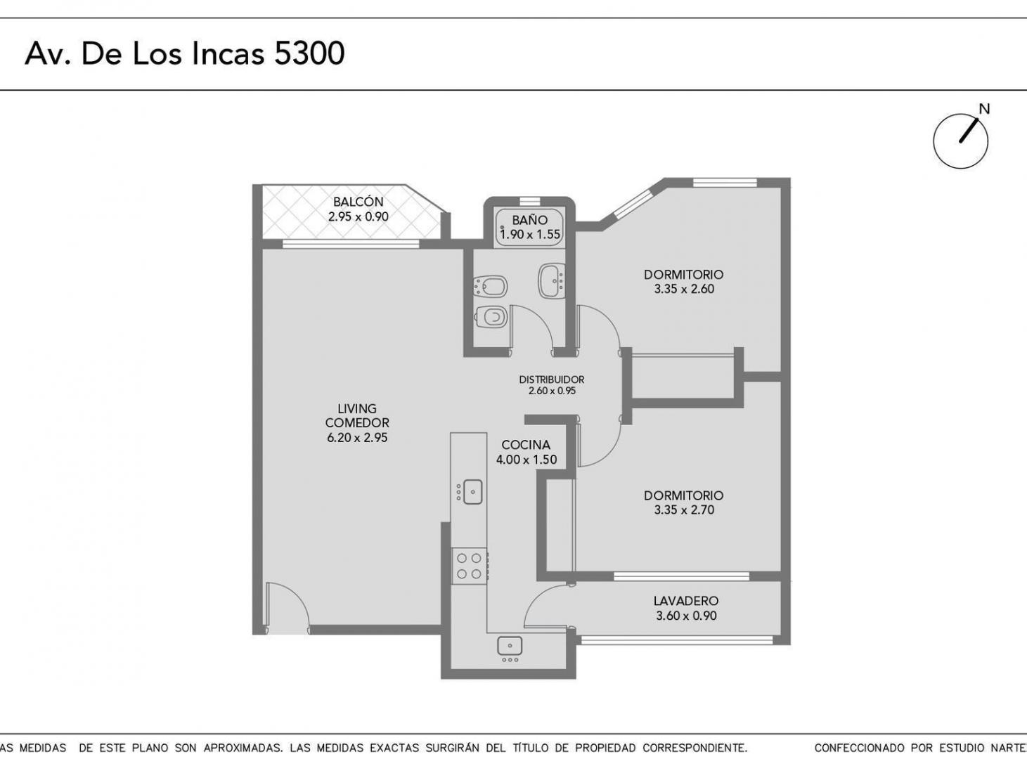 Foto de Impecable Semipiso 3 Ambientes con Balcón | Orientación Norte, Sol |, imagen 2