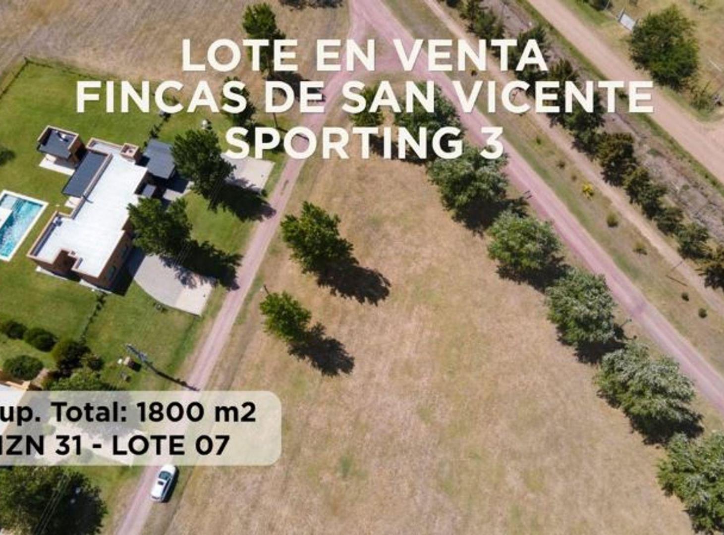 Foto de LOTE 1800mts FINCAS de SAN VICENTE SPORTING VENTA, imagen 3