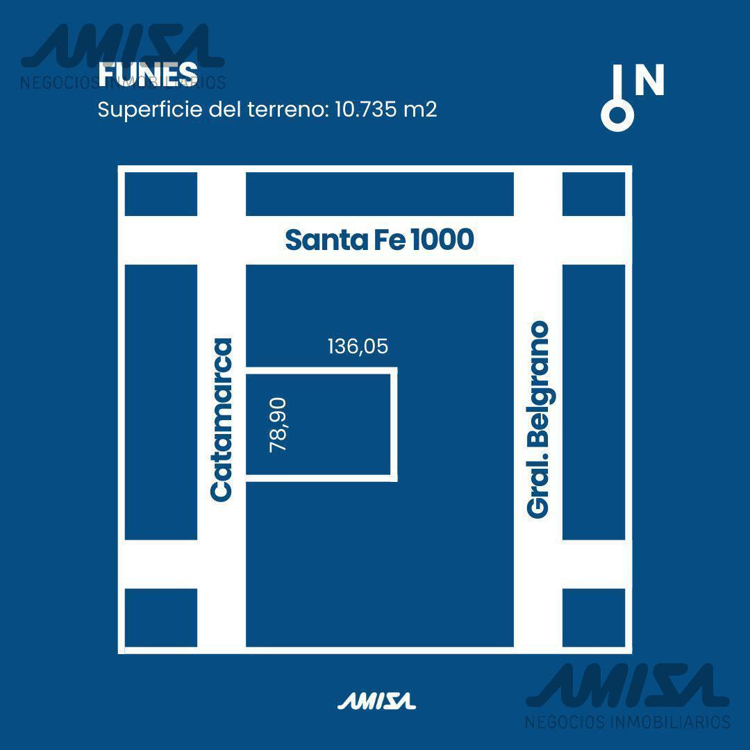 VENTA TERRENO EN FUNES CATAMARCA 1857 - PERMUTA
