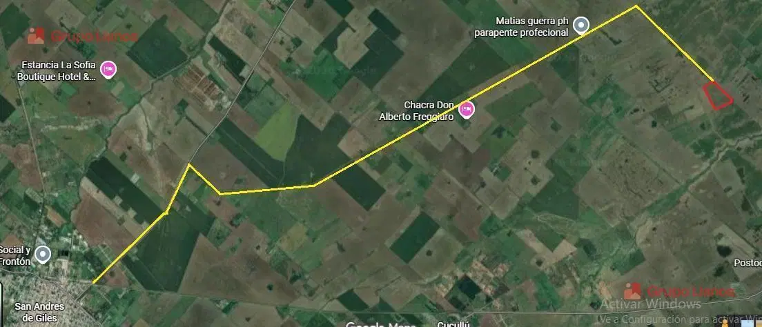 Campo 16 Ha en Venta en San Andres De Giles, apto Agricola 5
