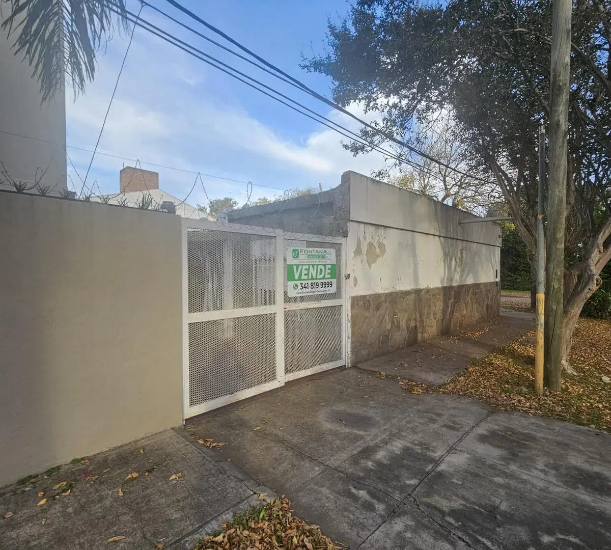 Rosario  al 400, Grad. Baigorria, esquina casa a reciclar, 3 dormitorios, garage 4