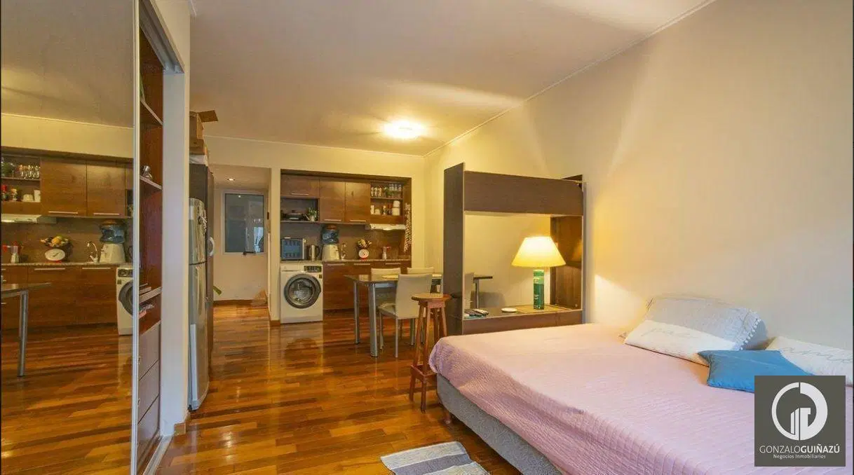 Departamento monoambiente Balcón con Amenities 8