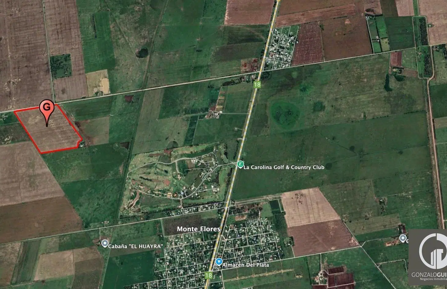 Campo en Venta Proximo a la Ruta Nº18 - Piñero 1