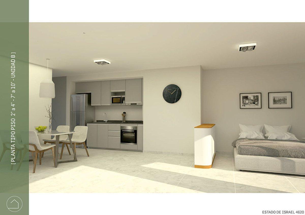 MONOAMBIENTE 41 m2 EN VENTA ALMAGRO
