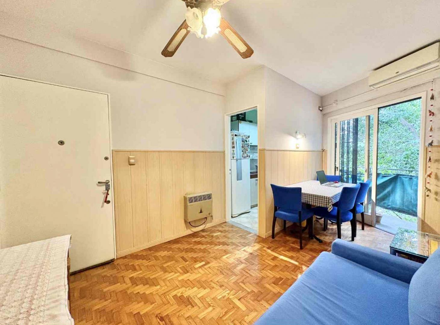 VENTA DPTO 2 AMB CON BALCON AL FRENTE EN PALERMO