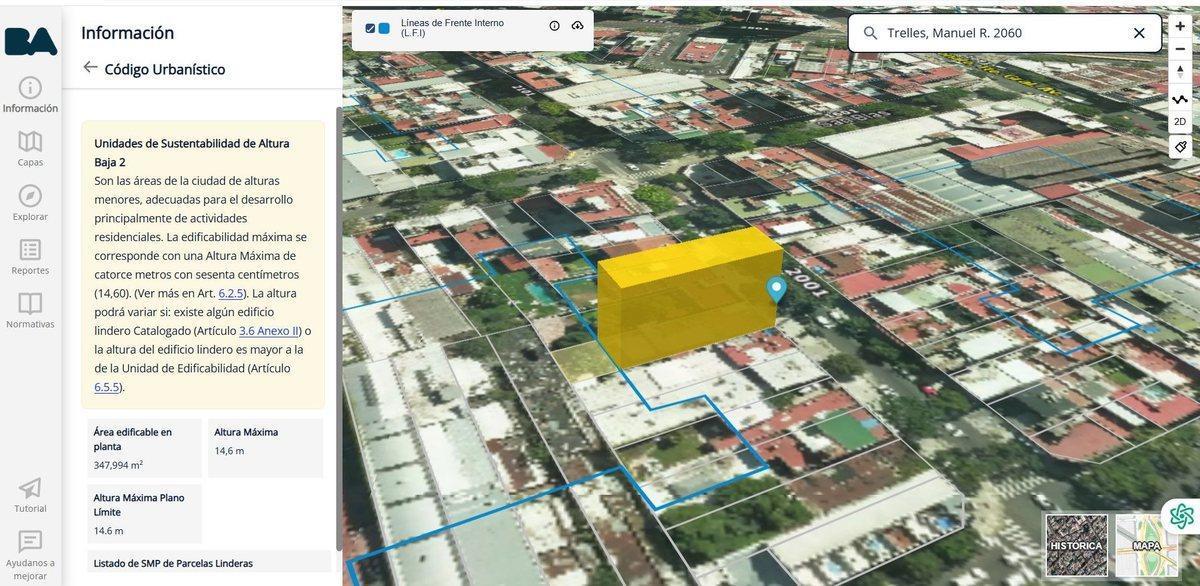 Lote en venta en Villa General Mitre