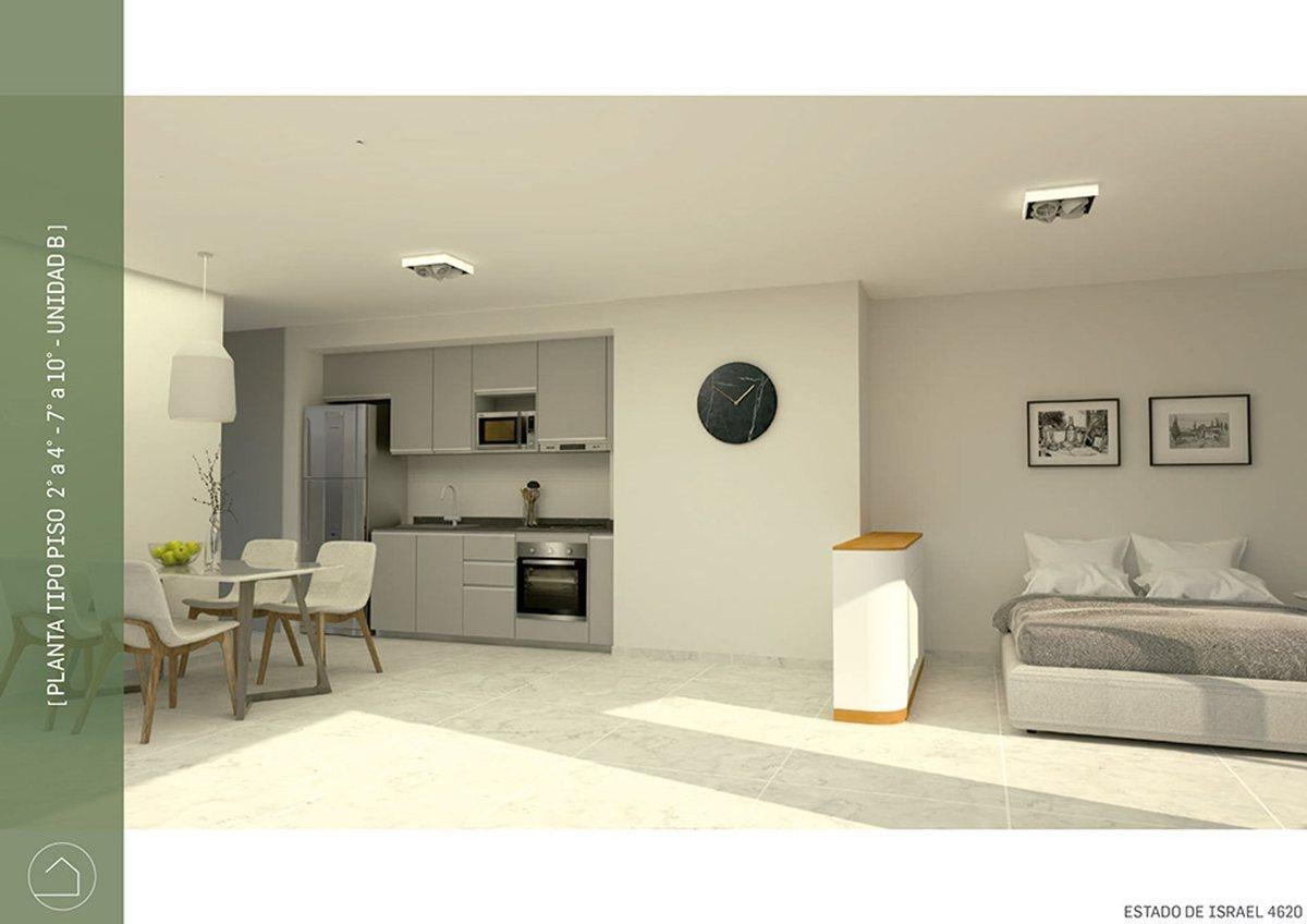 MONOAMBIENTE 41 m2 EN VENTA ALMAGRO