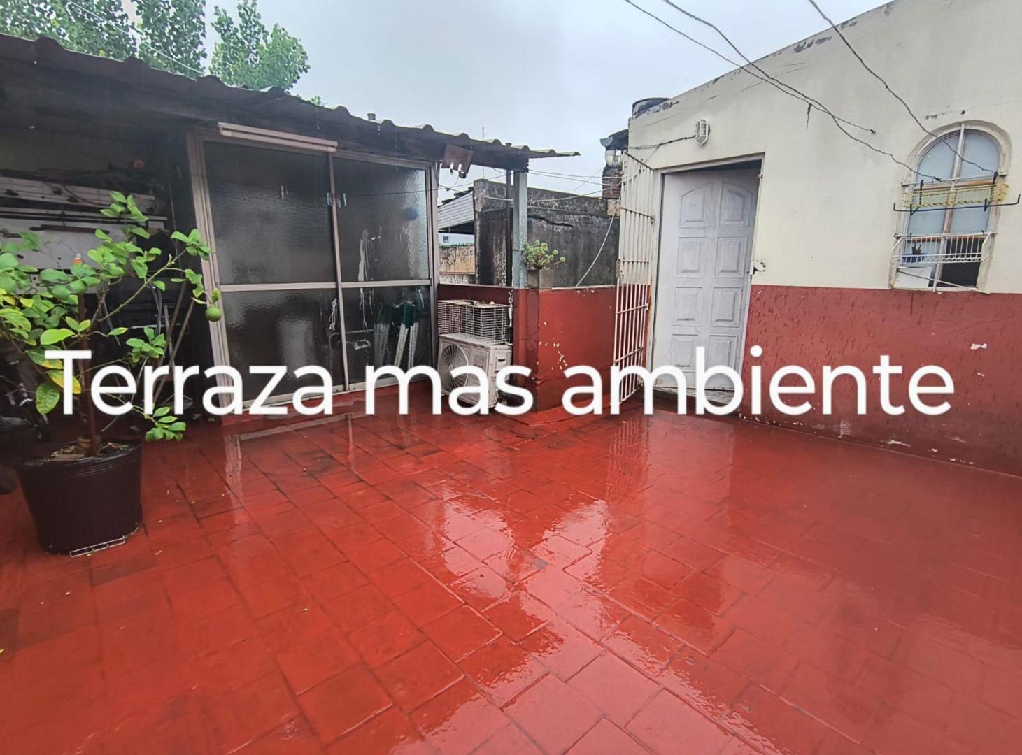 DEPARTAMENTO 2 AMBIENTES SAN JUSTO TERRAZA PROPIA