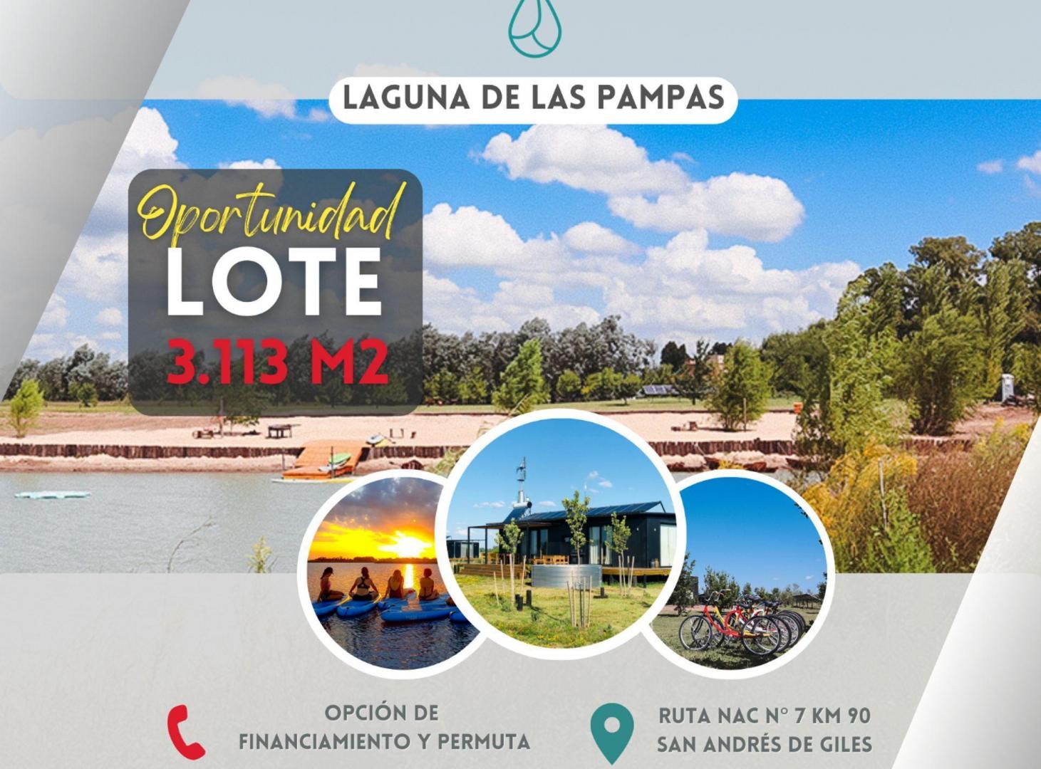 Foto de LOTE 3113 M2 B° LAGUNA DE LAS PAMPAS ¡OPORTUNIDAD!, imagen 2