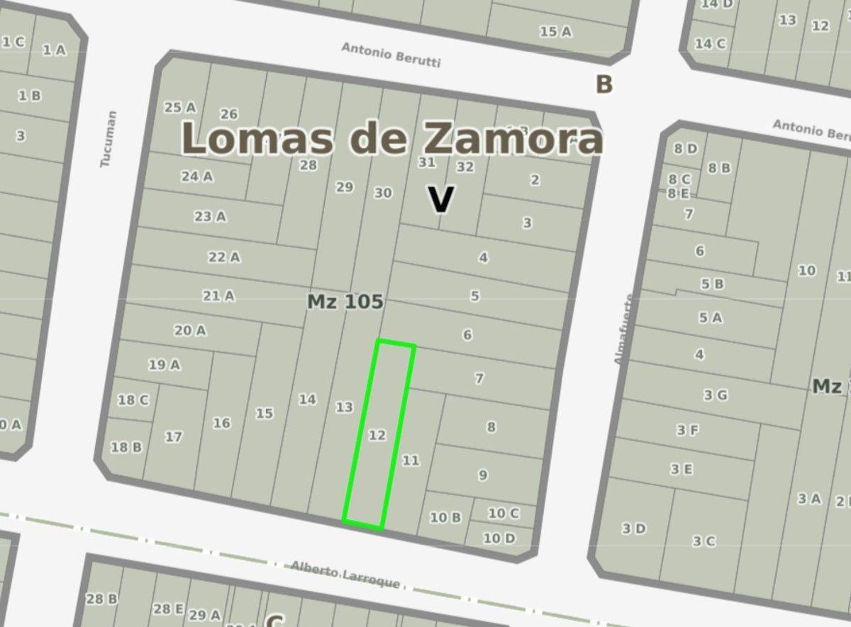 Foto de Venta terreno 482m con 2 locales c renta Banfield, imagen 1