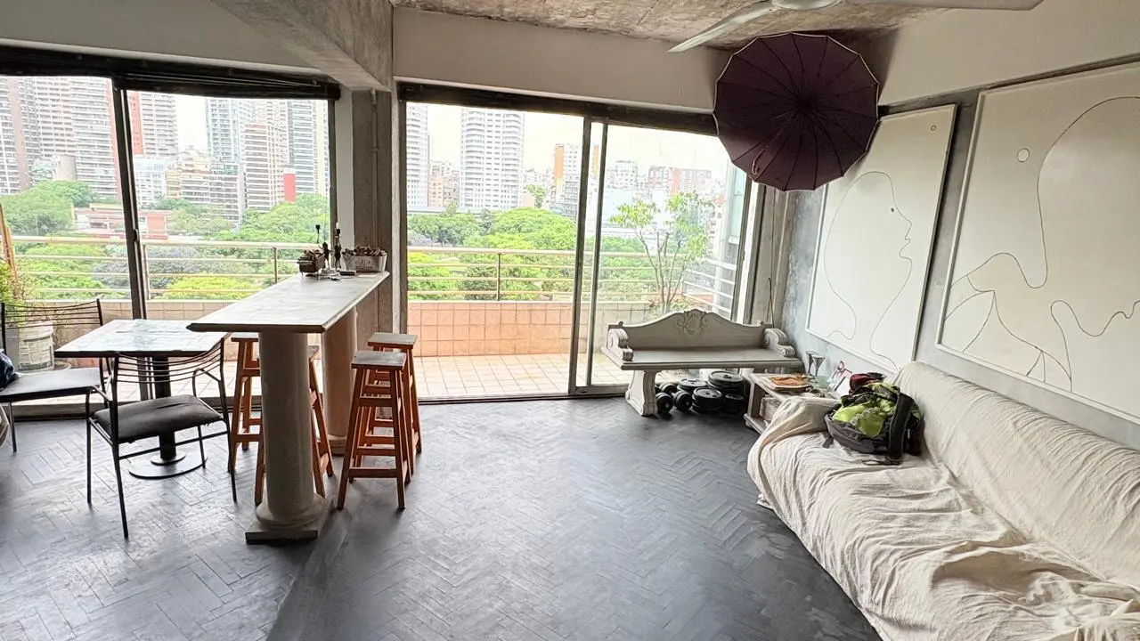 VENTA DEPARTAMENTO 4 AMBIENTES, HECHO LOFT, FRENTE AL PARQUE LAS HERAS, PALERMO 4