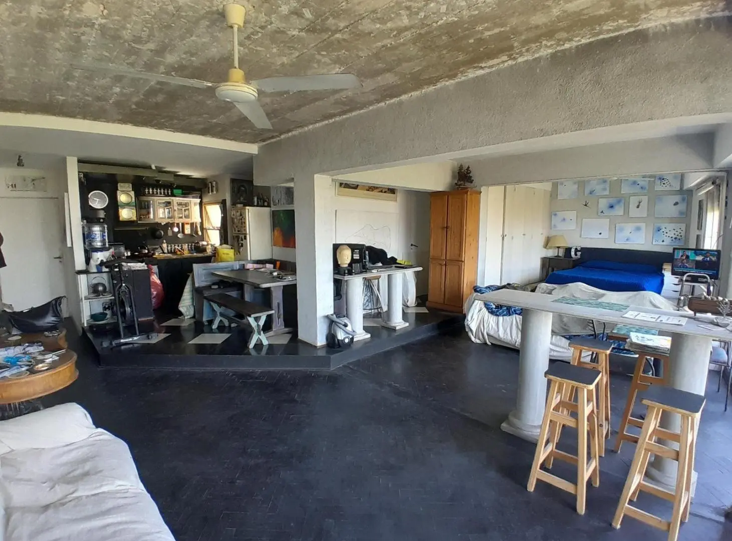 VENTA DEPARTAMENTO 4 AMBIENTES, HECHO LOFT, FRENTE AL PARQUE LAS HERAS, PALERMO 3