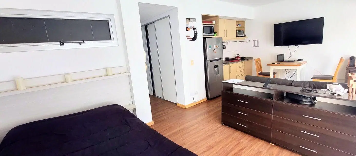 ALQUILER DEPARTAMENTO 1 AMBIENTE CON BALCON TERRAZA Y PARRILLA EN PALERMO 3