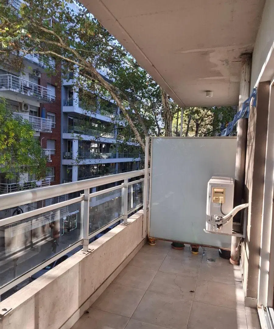 Luminoso departamento con balcon en alquiler en palermo 5