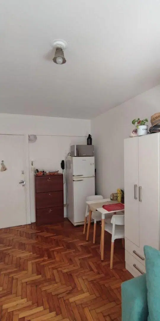 Luminoso monoambiente sin muebles con balcón 4