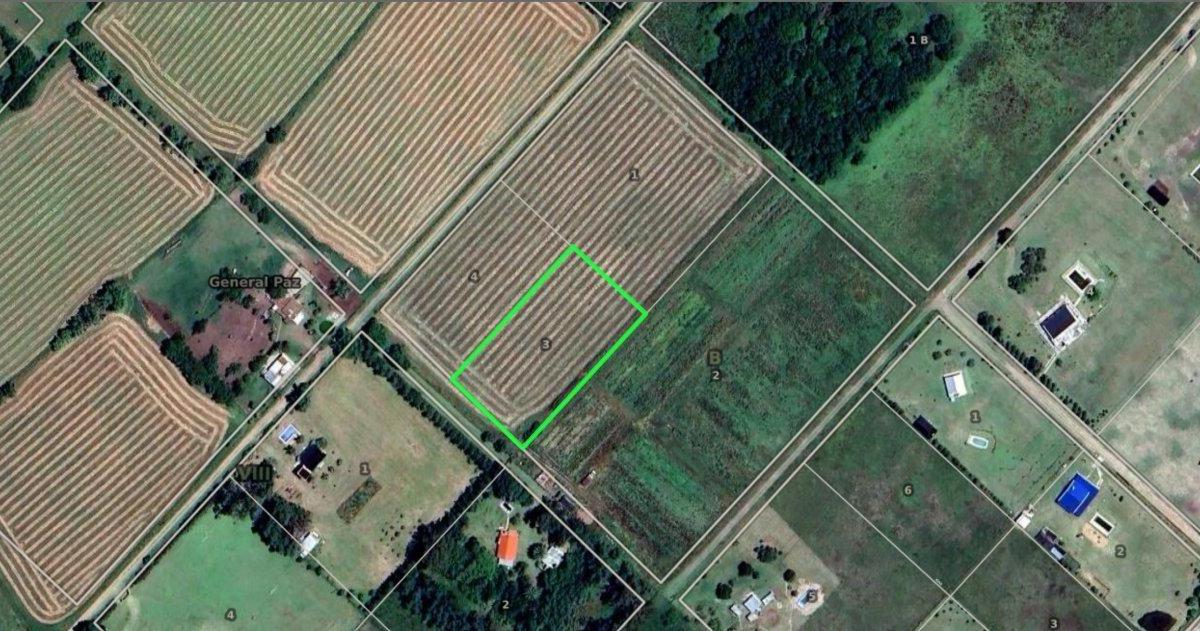 1/2 hectarea. Zona de quintas. Ranchos. General Paz.
