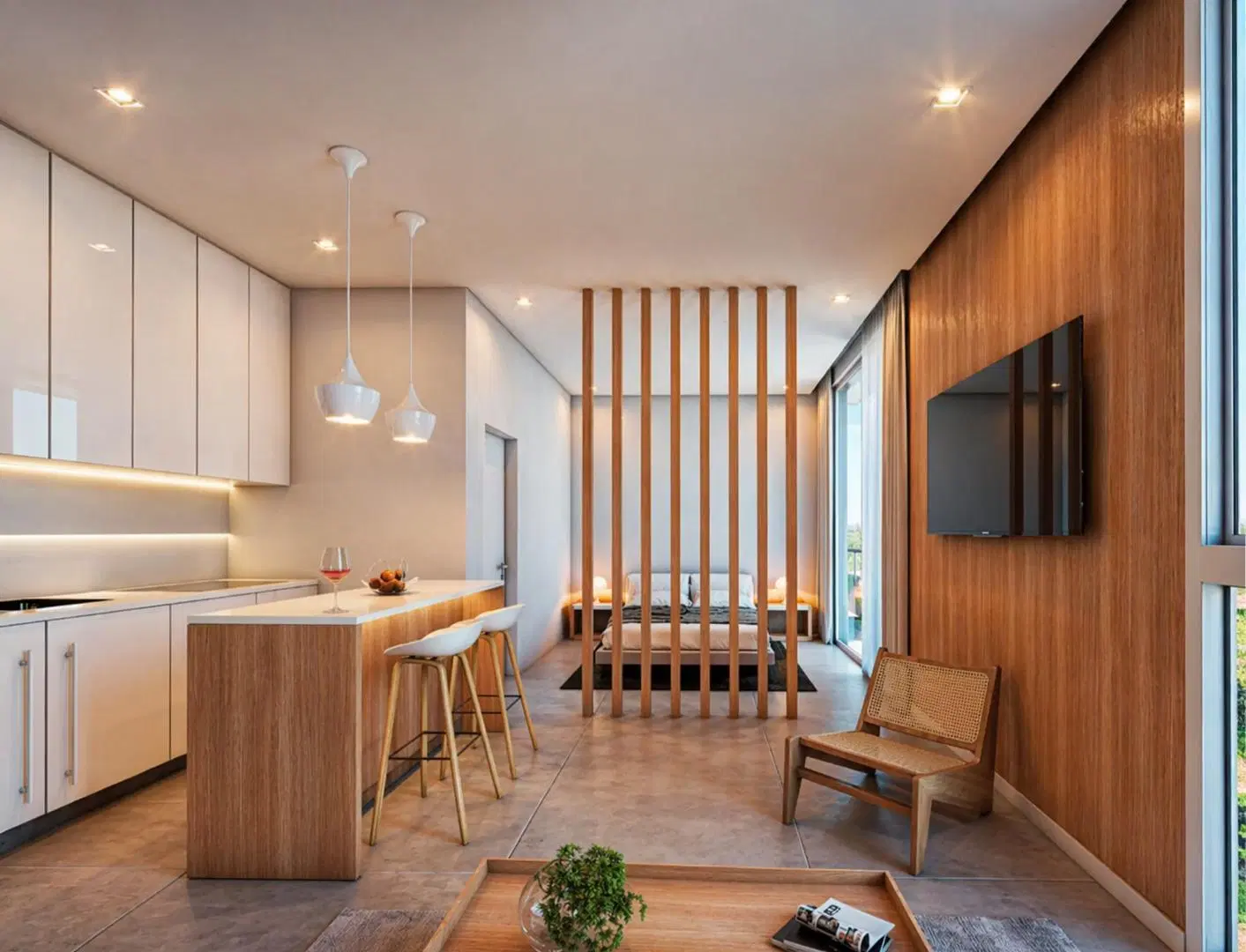 Venta - Departamento - Dos Ambientes - Parrilla en el Balcon - Guemes - Premium 3