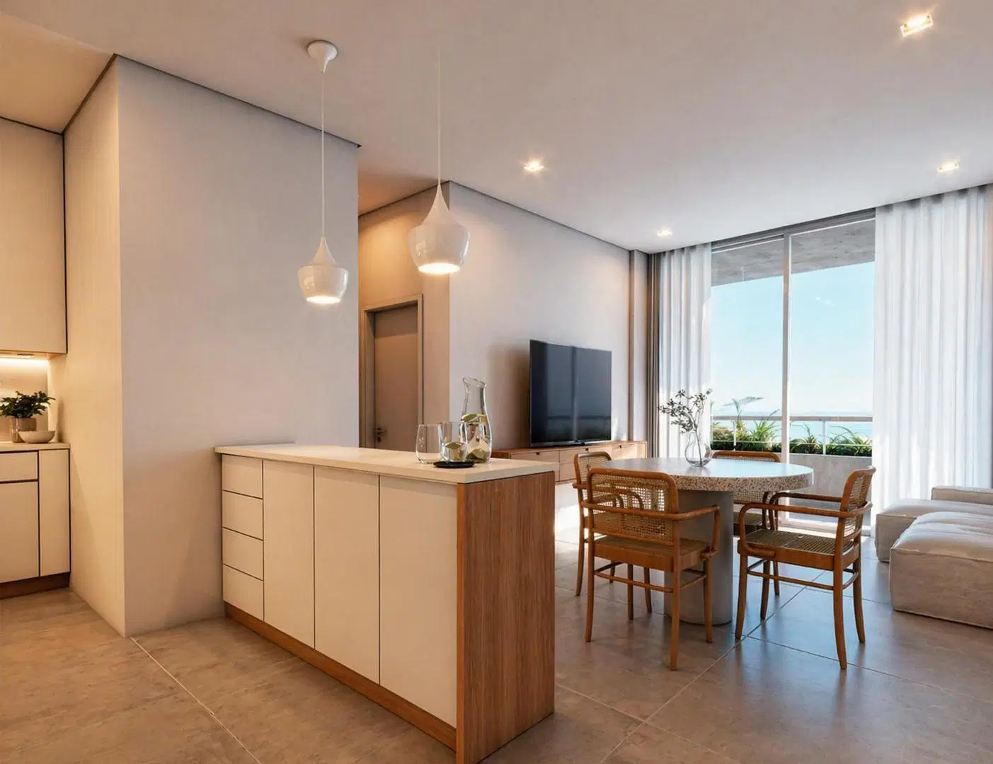 Venta - Departamento - Dos Ambientes - Parrilla en el Balcon - Guemes - Premium 2