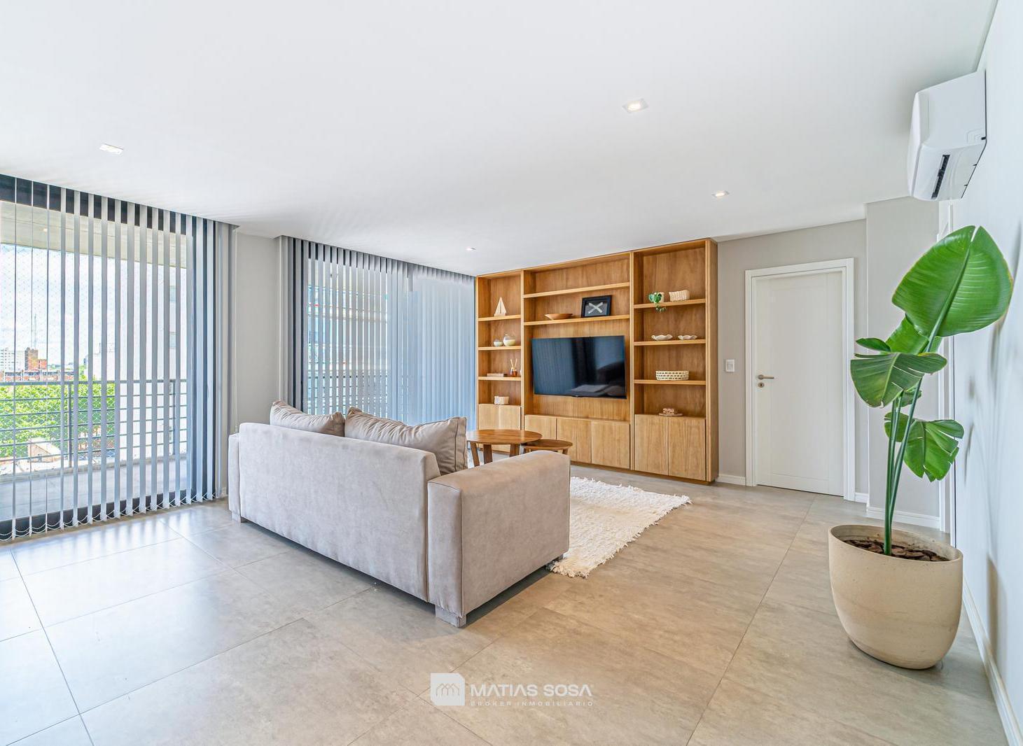 Venta - A estrenar - Plaza Mitre - Piso Completo - 3 ambientes - 2 cocheras
