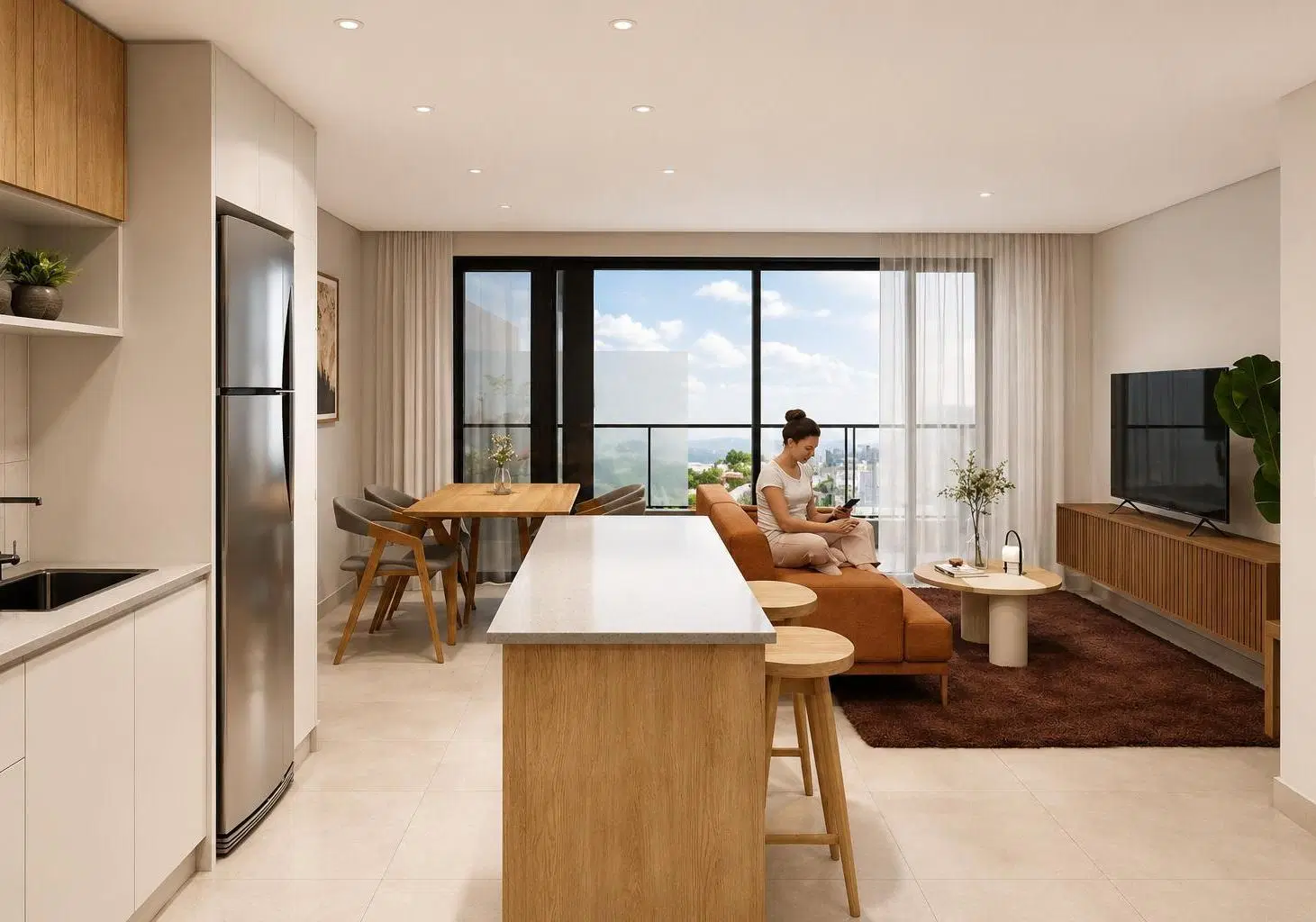 Venta - Departamento 2 ambientes - Cochera y Baulera - Financiacion - Chauvin 1