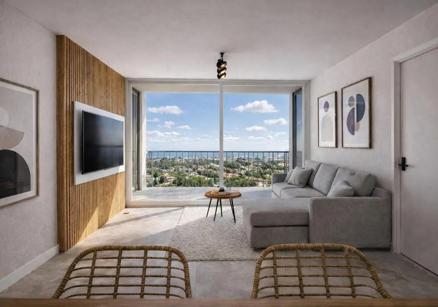 Venta - Departamento 2 ambientes - Parque Luro - Vista al Mar - Cochera 3