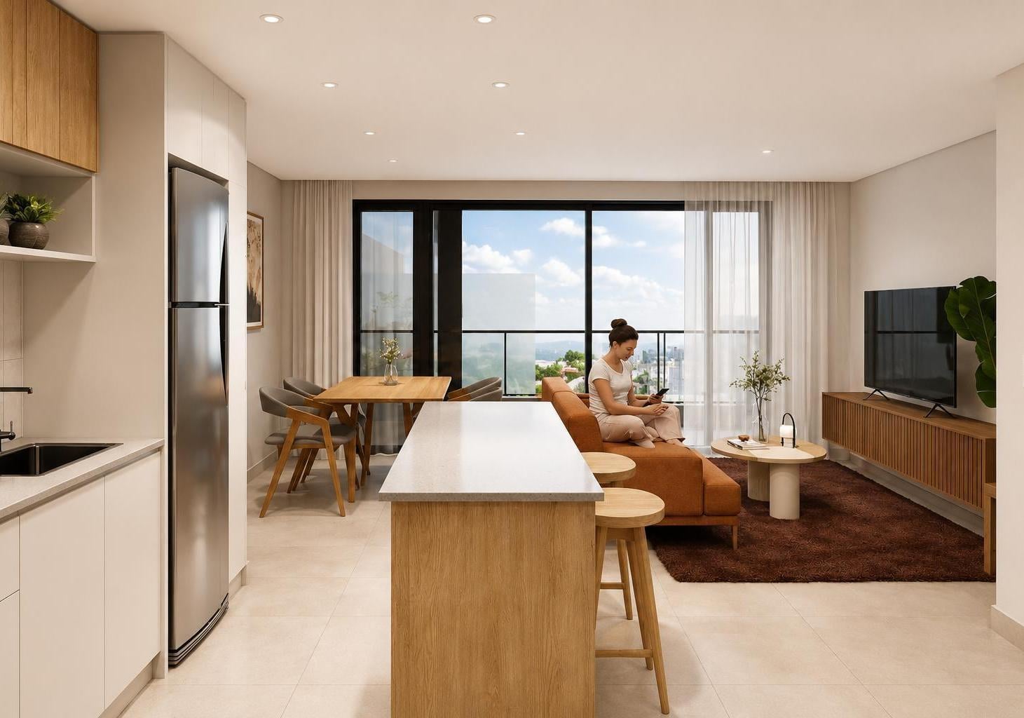 Venta - Departamento Dos Ambientes - Chauvin - Financiacion