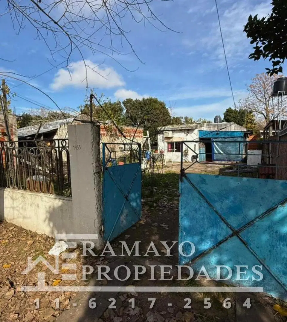 CASA 2 HABITACIONES, AMPLIO LOTE 300 m², MINISTRO RIVADAVIA, VENTA 5
