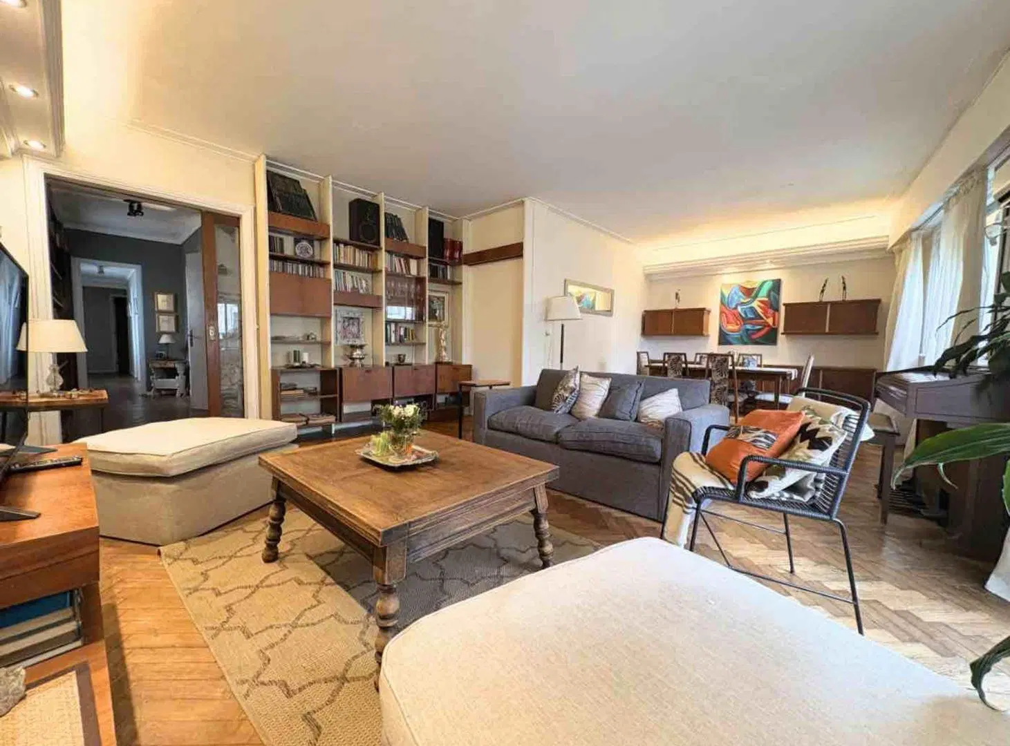 Venta piso 4 ambientes Recoleta, balcón A/credito 3